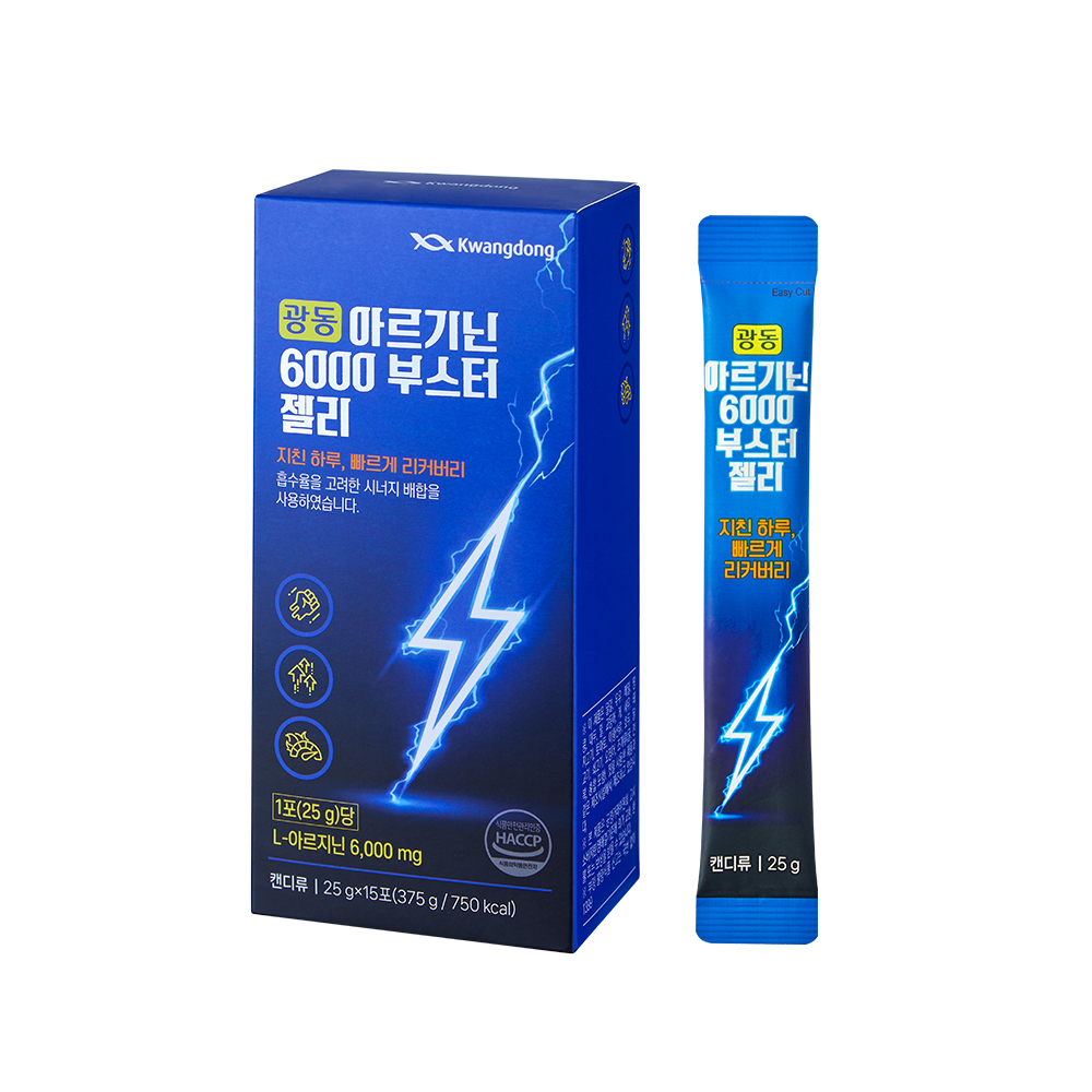 아르기닌 6000 부스터 젤리 25g*15포