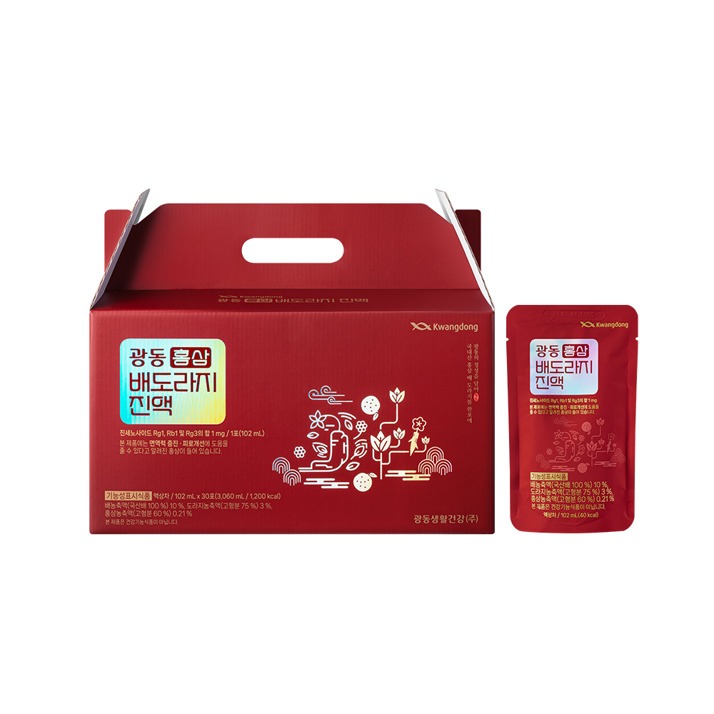 홍삼배도라지진액 102ml*30포